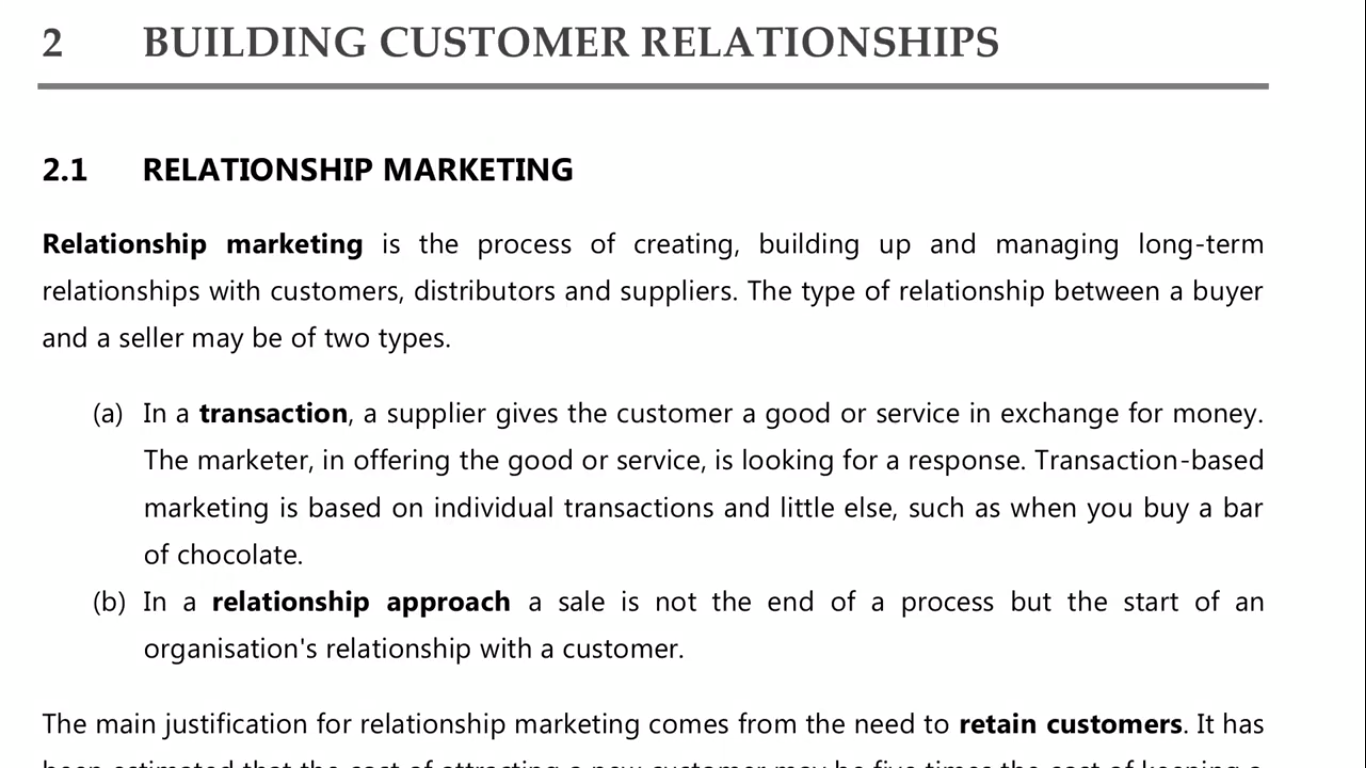 ch3 relationship marketing